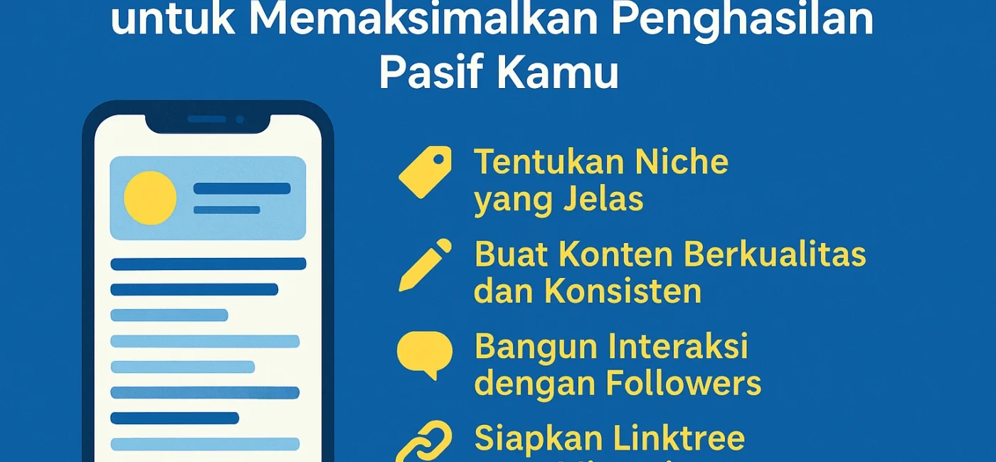 Cara Rawat Social Media Bisnis Kamu untuk Memaksimalkan Penghasilan Pasif Kamu