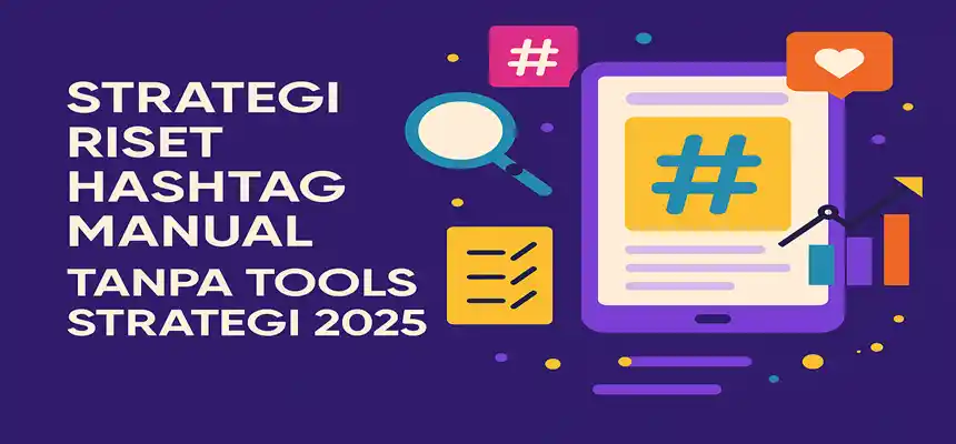 Strategi Riset Hashtag Manual Tanpa Tools 2025
